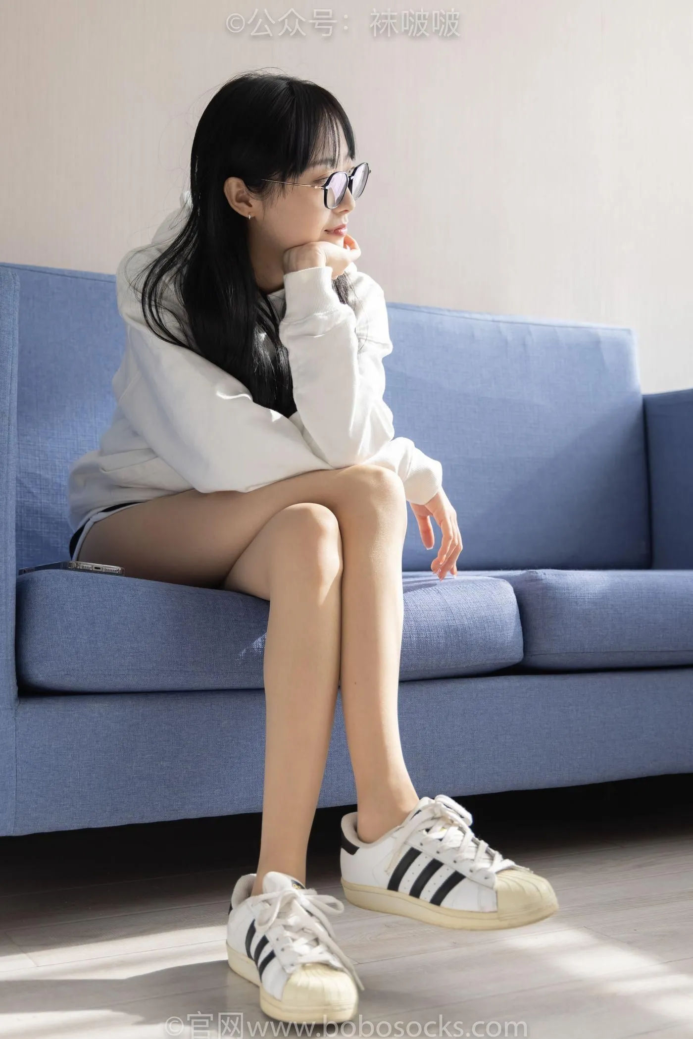[BoBoSocks袜啵啵]NO.058 稚予-贝壳头、肉丝 [143P]插图9